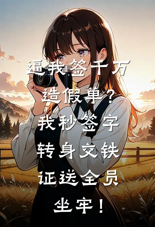 逼我签千万造假单？我秒签字，转身交铁证送全员坐牢！