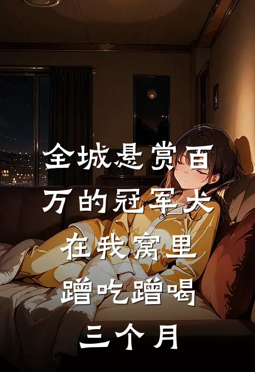 全城悬赏百万的冠军犬，在我窝里蹭吃蹭喝三个月