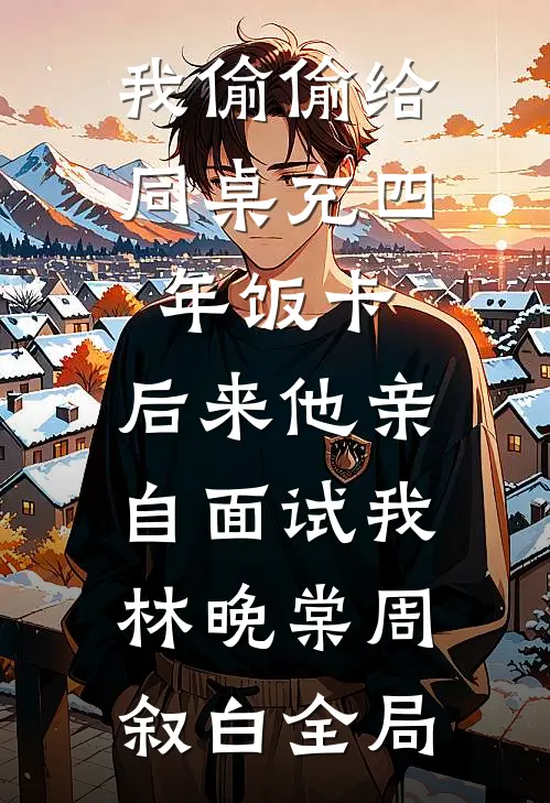 我偷偷给同桌充四年饭卡，后来他亲自面试我林晚棠周叙白全局