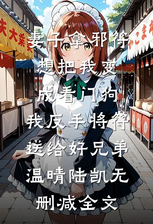妻子拿邪符想把我变成看门狗，我反手将符送给好兄弟温晴陆凯无删减全文