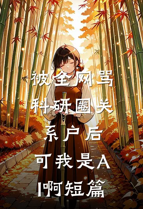 被全网骂科研圈关系户后，可我是AI啊短篇