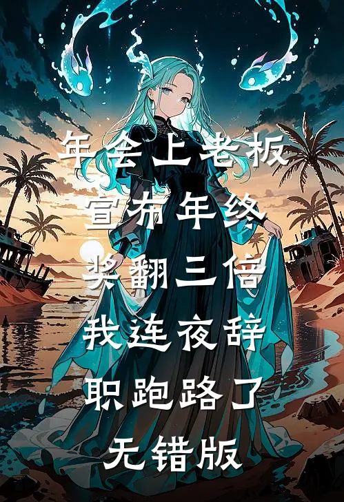 年会上老板宣布年终奖翻三倍，我连夜辞职跑路了无错版