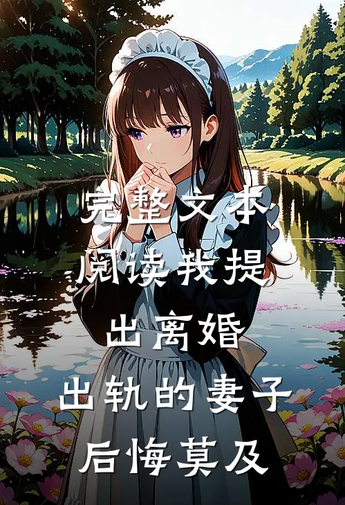 完整文本阅读我提出离婚，出轨的妻子后悔莫及