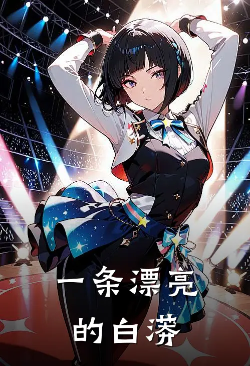 一条漂亮的白蟒