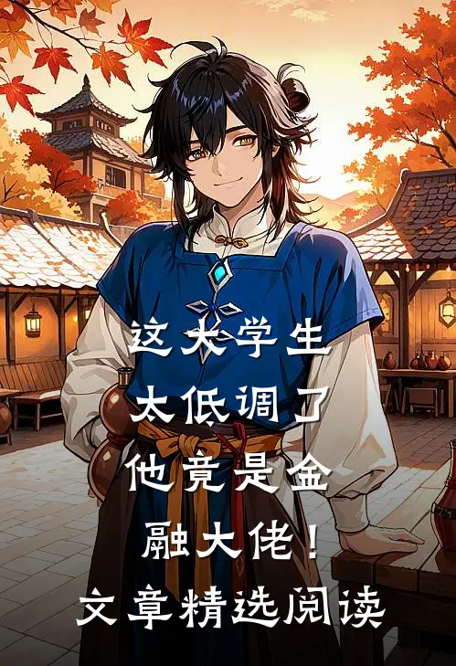 这大学生太低调了，他竟是金融大佬！文章精选阅读