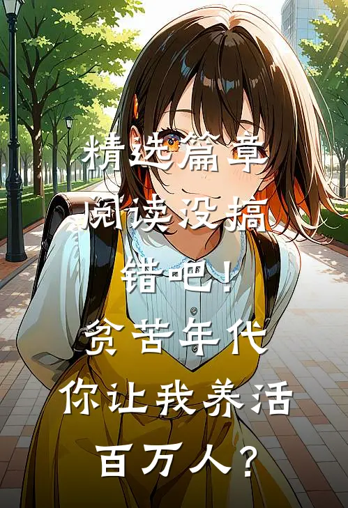 精选篇章阅读没搞错吧！贫苦年代，你让我养活百万人？