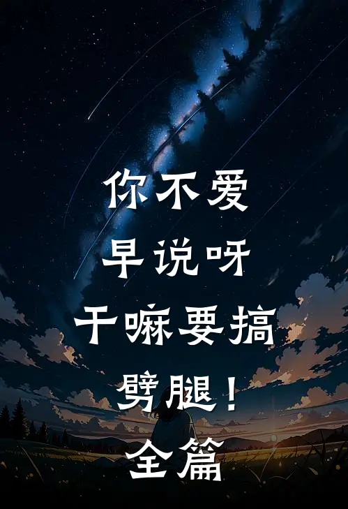 你不爱早说呀，干嘛要搞劈腿！全篇